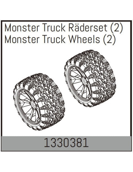 Monster Truck Wheels