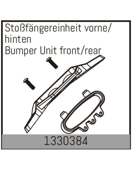 Bumper Unit front/rear