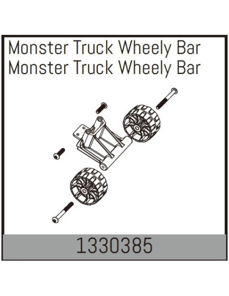 Monster Truck Wheely Bar