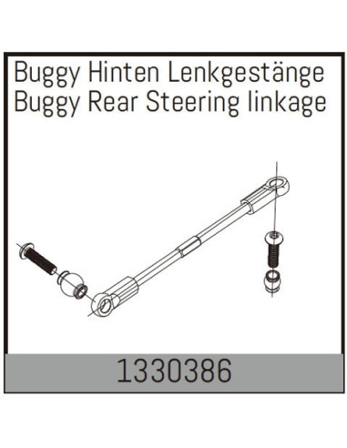 Rear Steering linkage set for Buggy