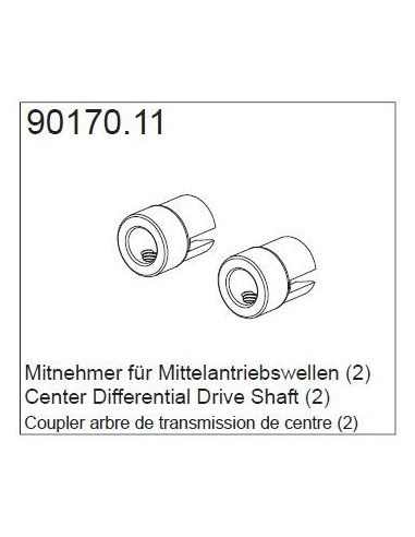 90170.11 Center differential drive shaft Flash 3.0 GM Racing (2)