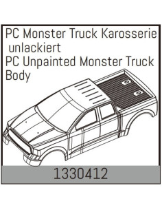 PC Unpainted Monster Truck...