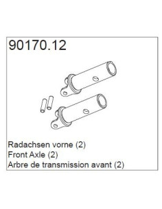 90170.12 Front axle Flash...