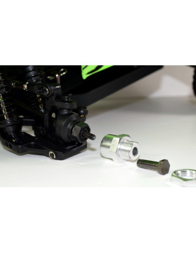1:10 Alu. 12mm to 17mm extension rims hub