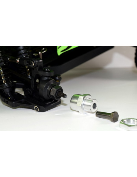 1:10 Alu. 12mm to 17mm extension rims hub