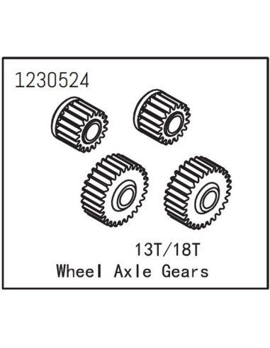 Wheel Axle Gears