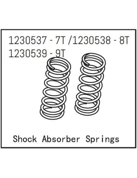 Shock Absorber Springs 9T