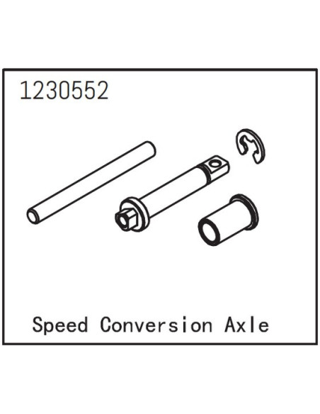 Speed Conversional Axle