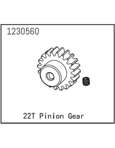 Pinion Gear 22T