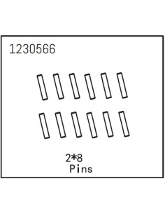 Pins 2x8