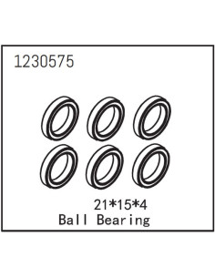 Ball Bearing 21x15x4