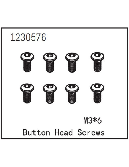 Button Head Screw M3x6