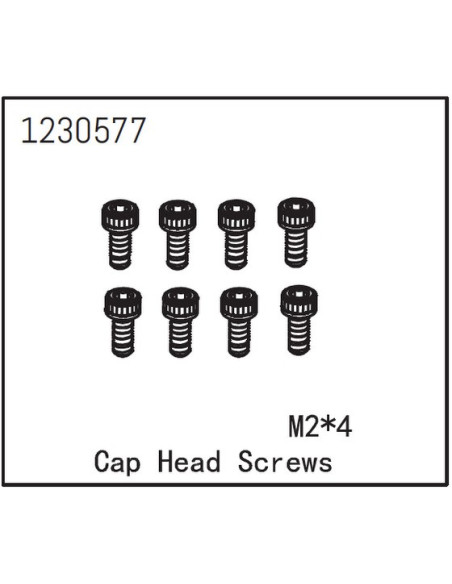 Cap Head Screw M2x4