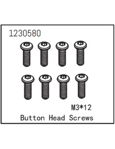Button Head Screw M3x12