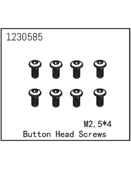 Button Head Screw M2.5x6