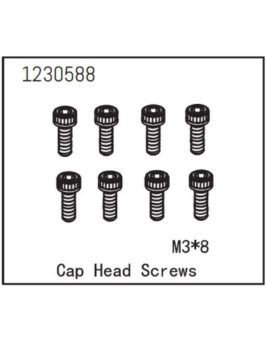 Cap Head Screw M3x8