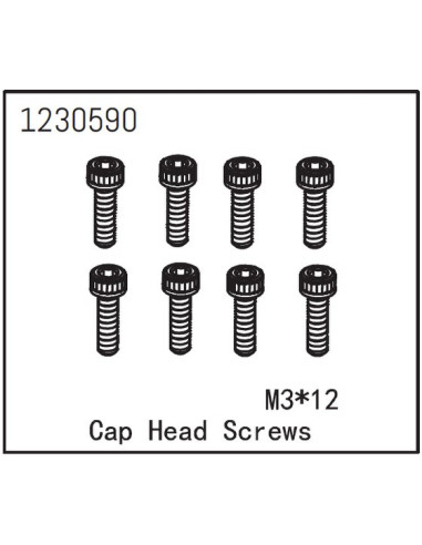 Cap Head Screw M3x12