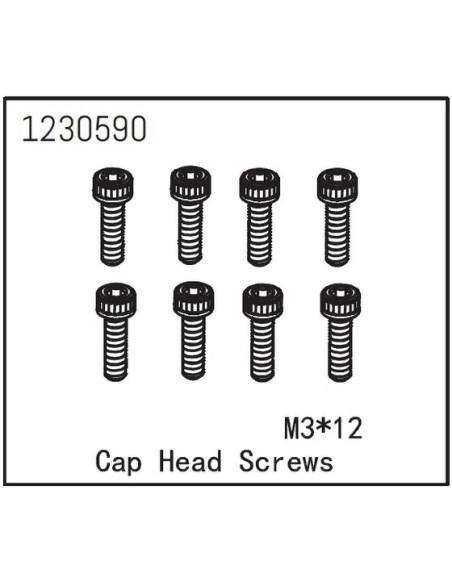 Cap Head Screw M3x12