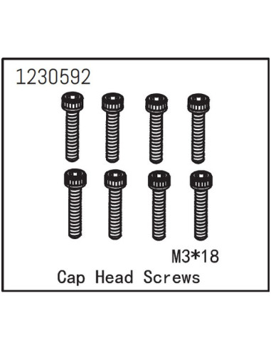 Cap Head Screw M3x18