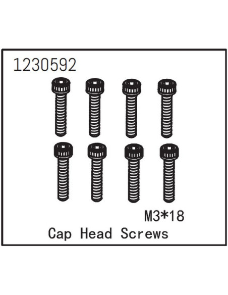 Cap Head Screw M3x18