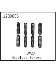 Headless Screw M3x20