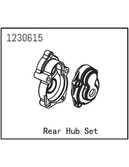Rear Hub Set