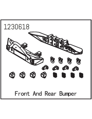 Bumper front/rear