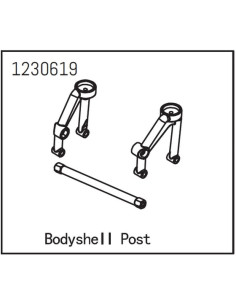 Body Shell Post front