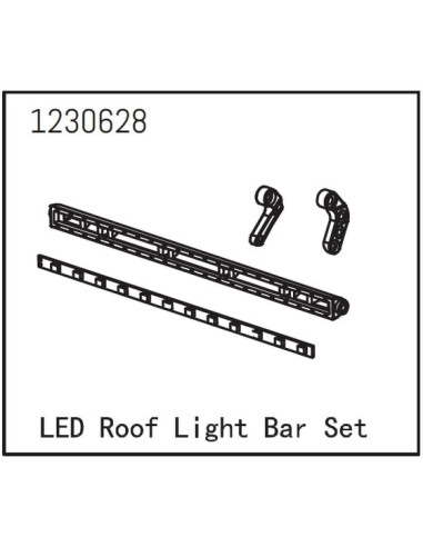 LED Roof Light Bar Set