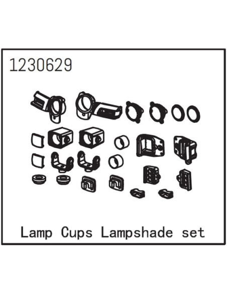 Lamp Cups Lampshade Set