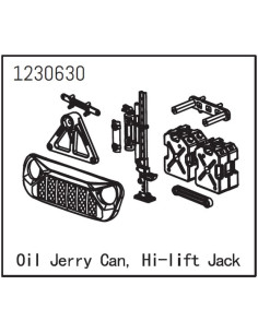Grill, Oil Jerry Can and...