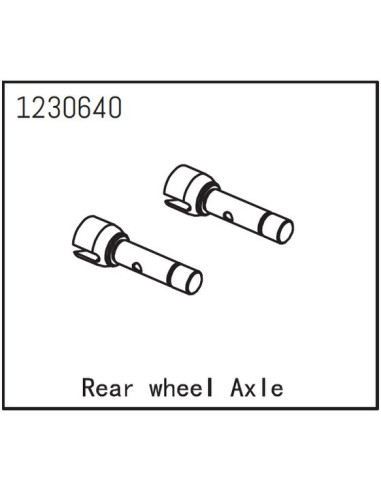 Rear Wheel Axle