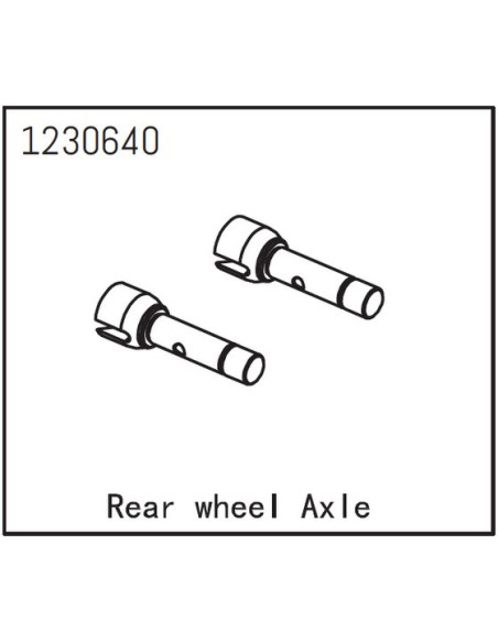 Rear Wheel Axle