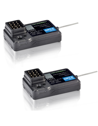 3-Channel Radio "CR3P" 2.4GHz incl. 2 Receiver