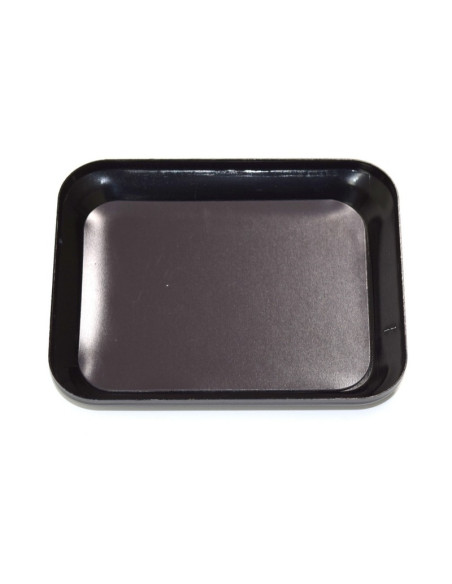 Aluminum bowl with magnet plate black