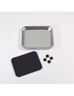 Aluminum bowl with magnet...