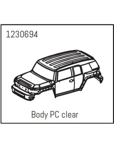 Body PC clear - Khamba