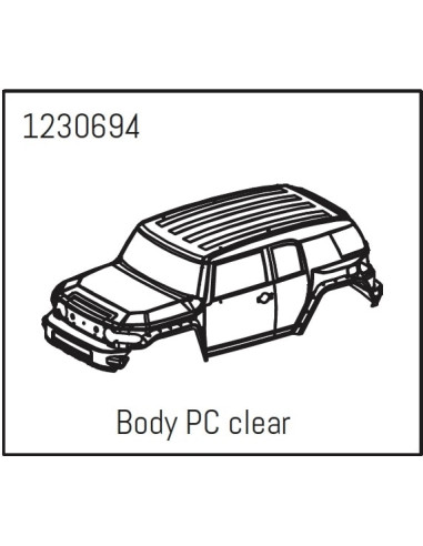Body PC clear - Khamba