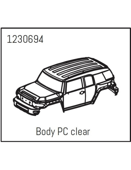 Body PC clear - Khamba