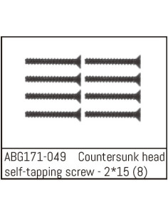 Countersunk Screw M2x15