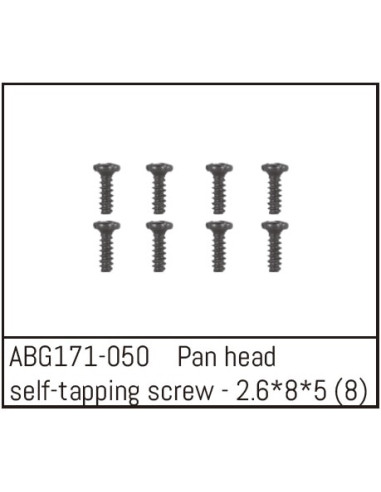 Pan Head Self-tapping Screw M2.6x8x5