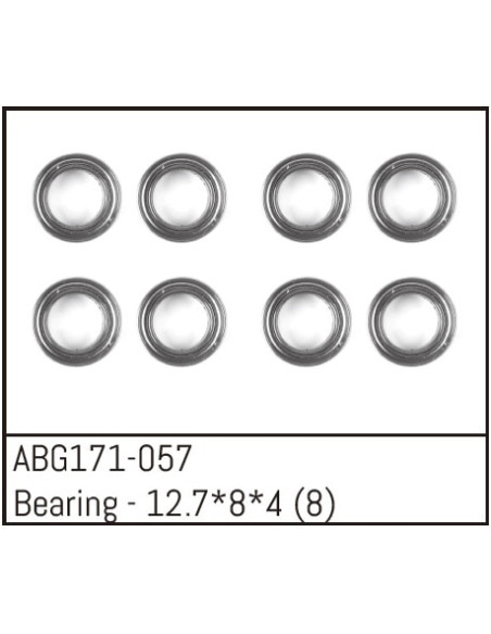 Ball Bearing 12.7x8x4