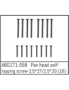 Pan Head Screw M2.5x27