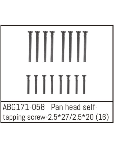 Pan Head Screw M2.5x27