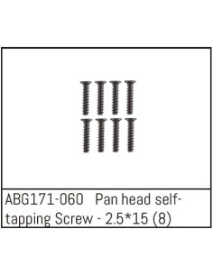 Pan Head Screw M2.5x15