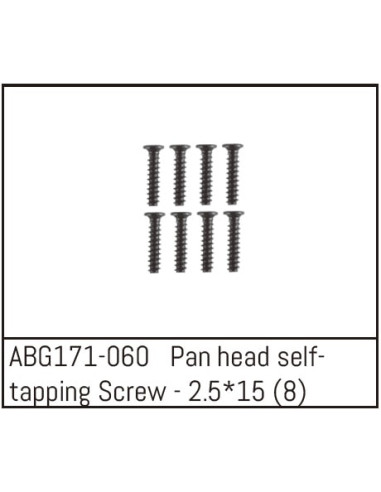 Pan Head Screw M2.5x15