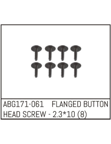 Flanged Button Head Screw M2.3x10