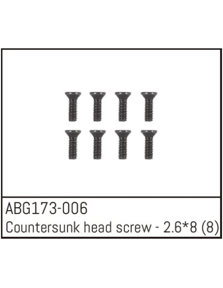Flat Head Screw M2.3x6
