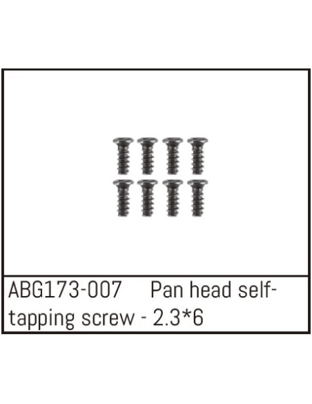 Pan Head Screw M2.3x6