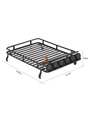 1:10 Metal Luggage Tray incl. LEDs